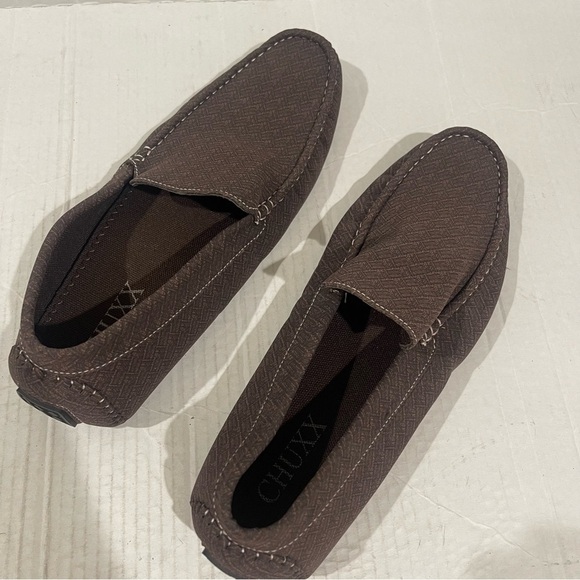 Men’s Chuxx Brown Business Casual Slip On Loafers Size 8.5 US - Picture 5 of 7